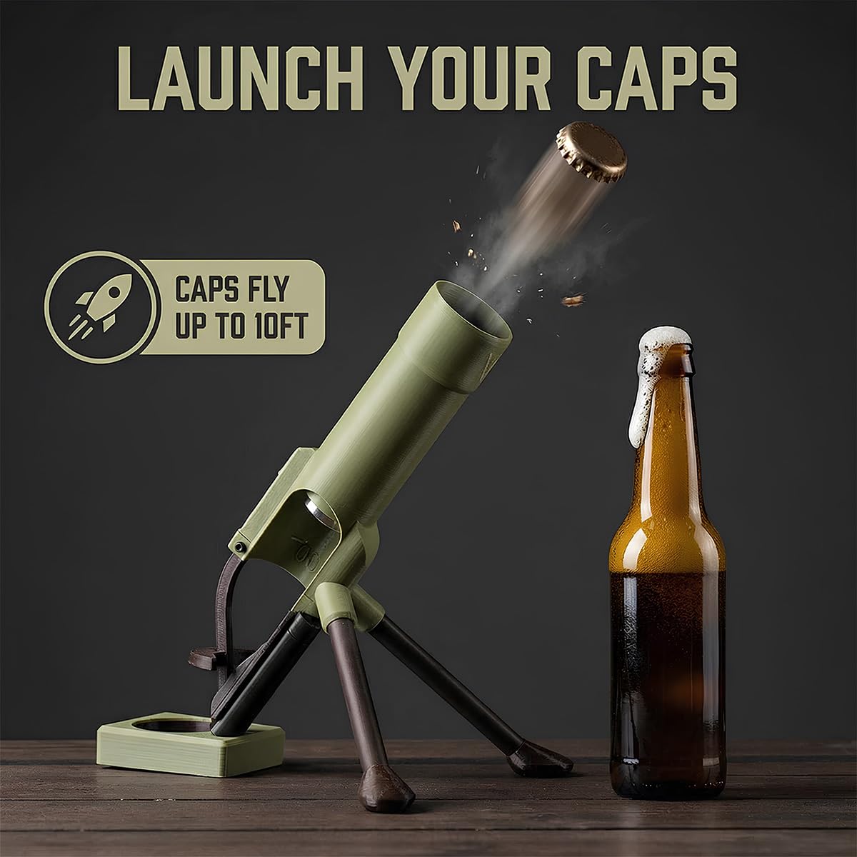 LaunchCap™ Beer Opener